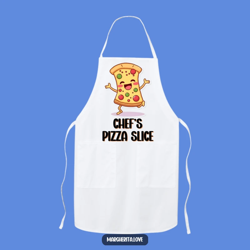 Funny Pizza Dancer Apron: Joyful Slice Kitchen Fun, Great Cook Gift