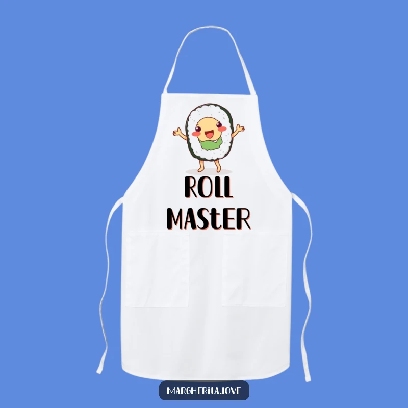 Funny Sushi Dancer Apron - Kitchen Humor for Culinary Movers
