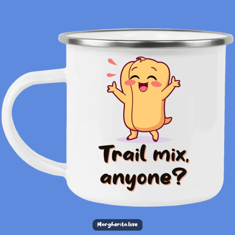 Funny Hot Dog Dance Camping Mug: Campfire Comedy, Perfect Gift for Hikers and Foodies