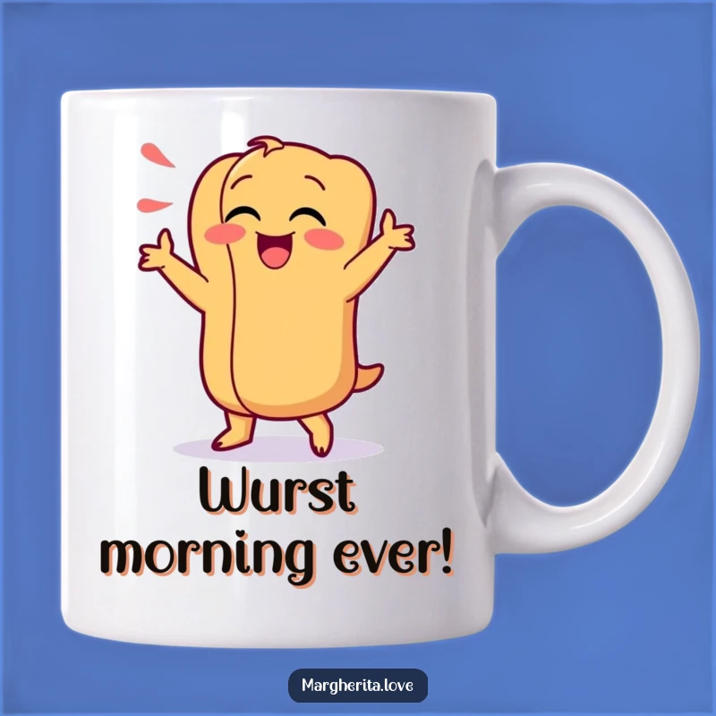 Funny Hot Dog Dance Mug: A Hilarious Gift for Foodies, Perfect for Your Morning Coffee
