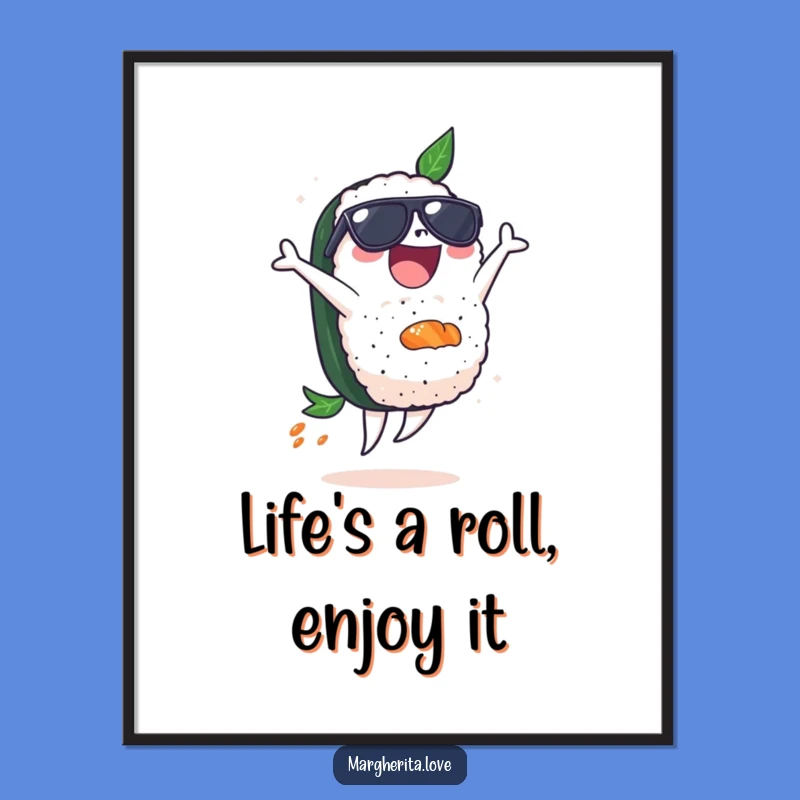 Free Printable Sushi Backflip Wall Art: Fun Downloadable Decor for Any Room