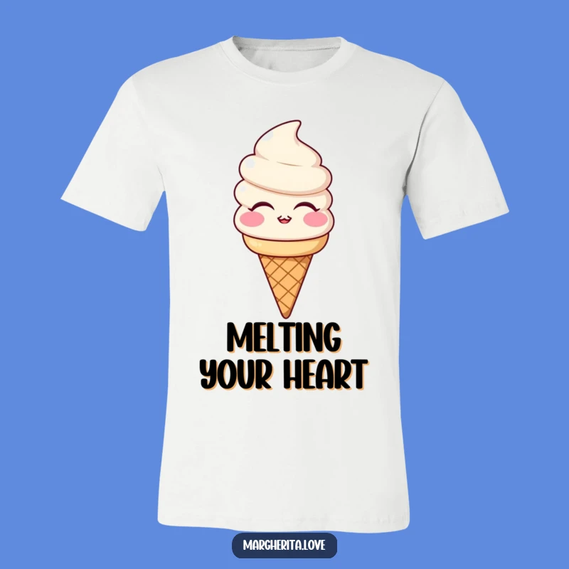 Funny Ice Cream Kiss T-Shirt: Wear Your Sweetness, Perfect Hilarious Gift for Summer